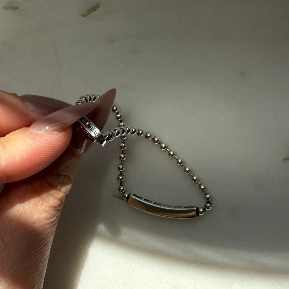 Lagos diamond bar beaded bracelet - Picture 3 of 5